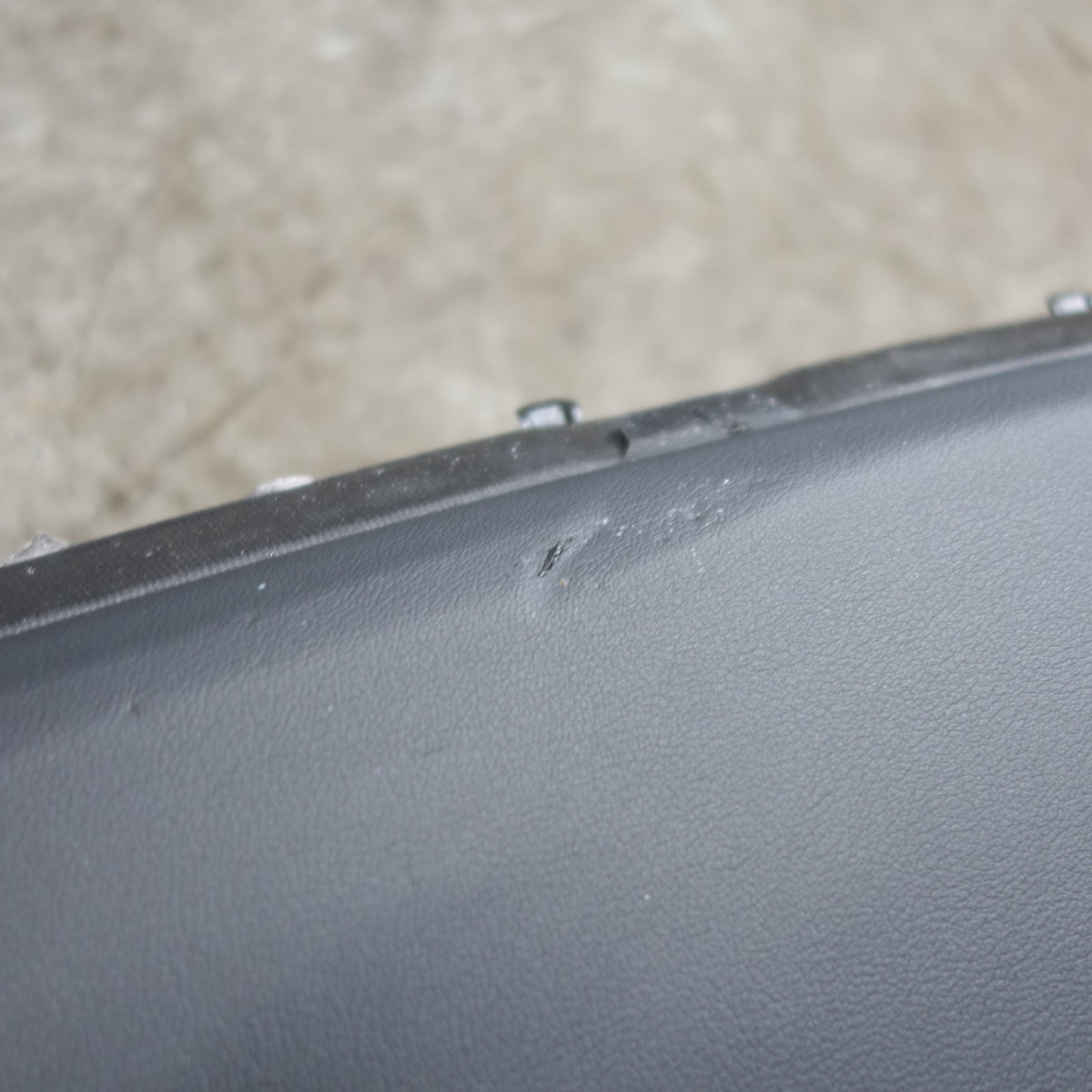 Damaged 24-25 BMW U10 X2 Dashboard Upper Trim Section Alcantara Leather OEM