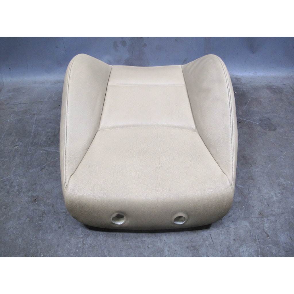 2006-2012 BMW E90 E91 3-Series Right Front Beige Vinyl Seat Backrest Cover OEM