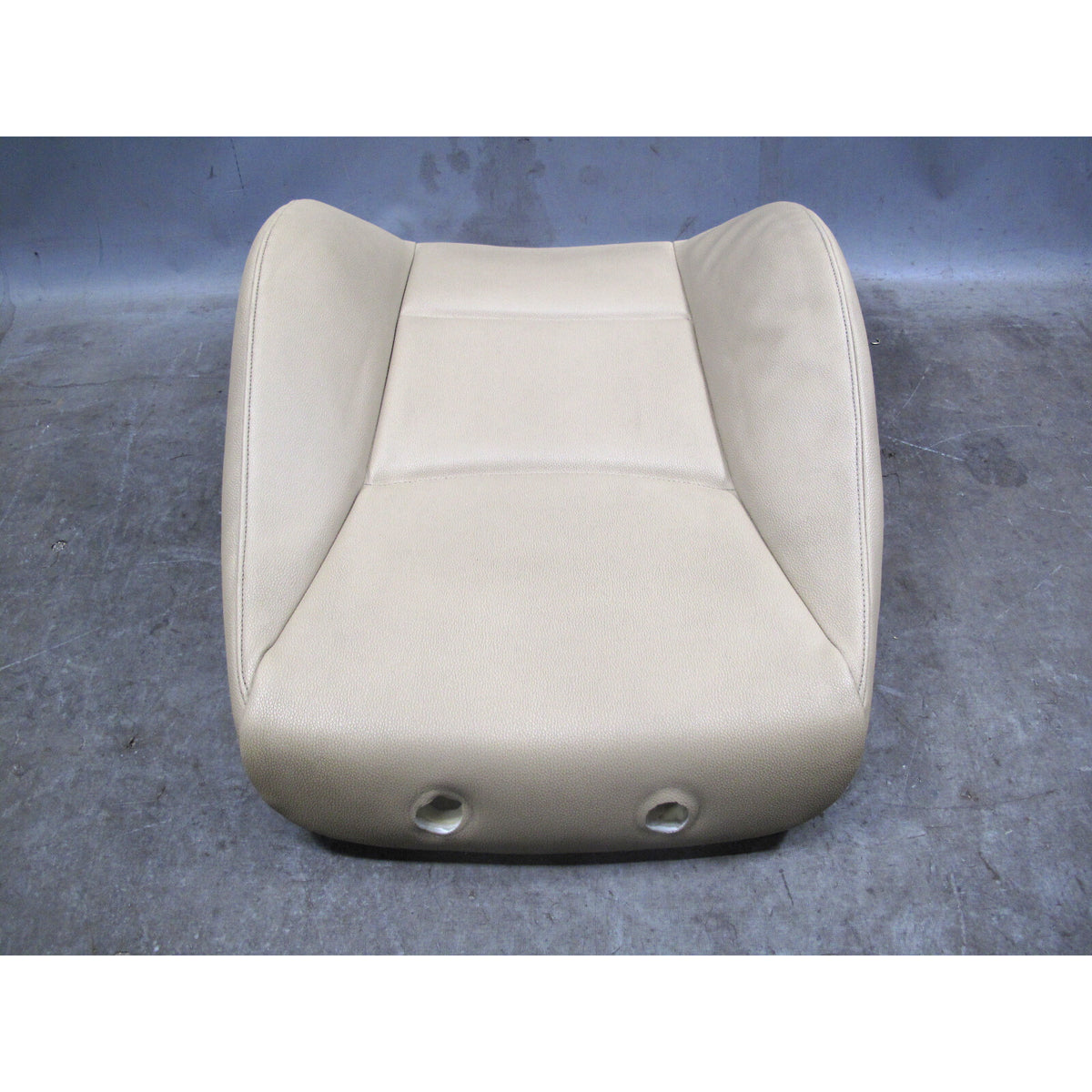 2006-2012 BMW E90 E91 3-Series Right Front Beige Vinyl Seat Backrest Cover OEM