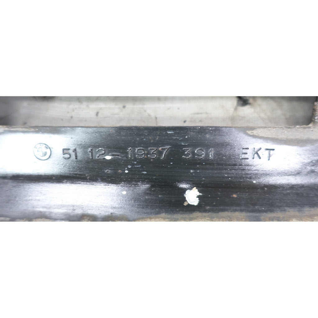 1986-1987 BMW E30 3-Series Coupe Sedan Left Rear Bumper Trim Cover Plastic