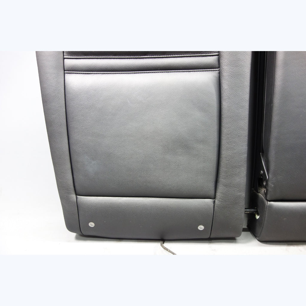 2010-2013 BMW E70 X5M Rear Seat Back Backrest Black Merino Leather Heated OEM