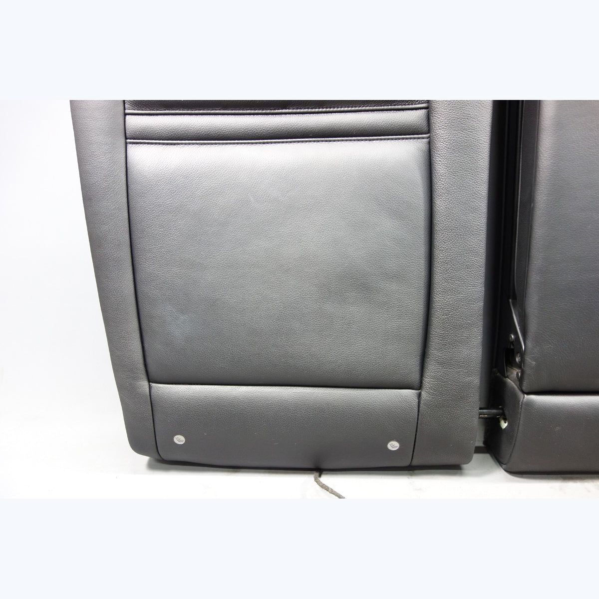 2010-2013 BMW E70 X5M Rear Seat Back Backrest Black Merino Leather Heated OEM