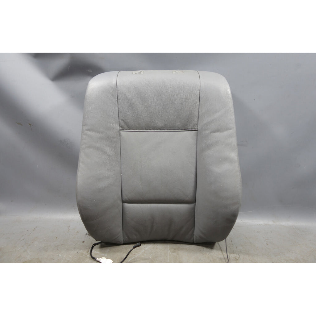 2000-2006 BMW E53 X5 Basic Front Seat Backrest Cushion Pad Grey Leather