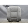 2000-2006 BMW E53 X5 Basic Front Seat Backrest Cushion Pad Grey Leather