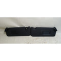 BMW G01 X3 G02 X4 Sun Visor Pair Black Vinyl 2018-2023 OEM