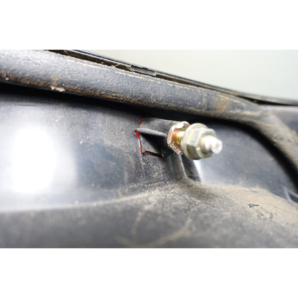Damaged 88-92 BMW E30 Left Driver Tail Light Lamp Housing w Bulb Tray OEM