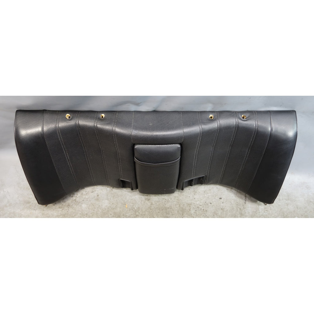 86-91 BMW E30 3-Series Sedan Coupe Rear Seat Backrest Cushion Black Vinyl OEM