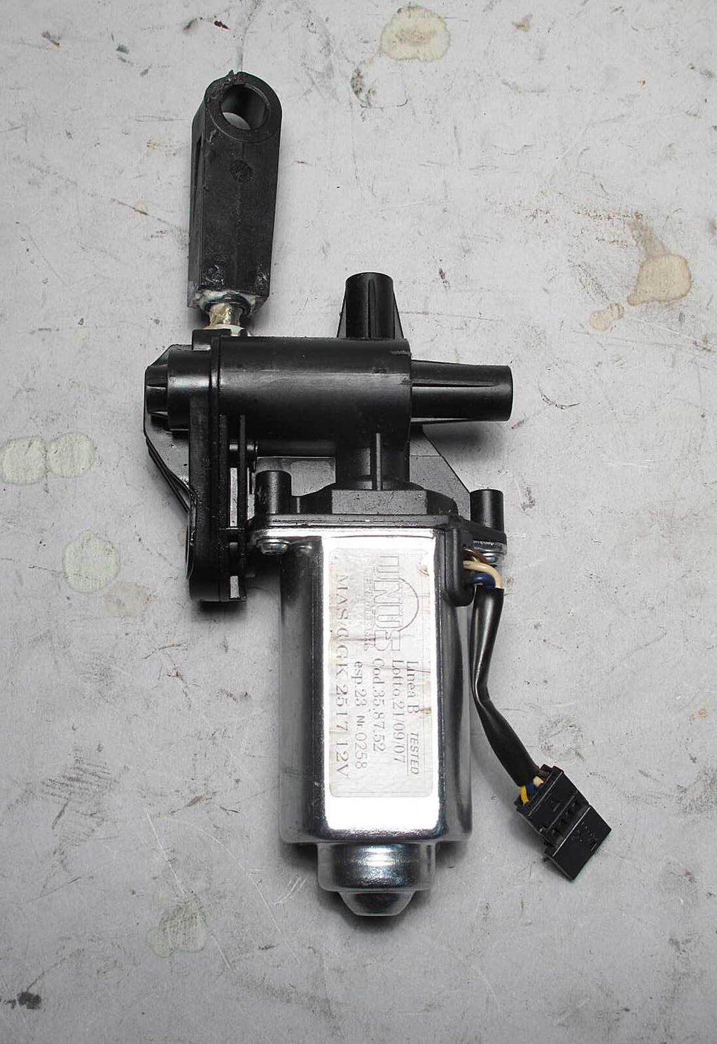 BMW E60 E65 Comfort Front Seat Backrest Top Tilt Adjustment Motor 2004-2012 OEM