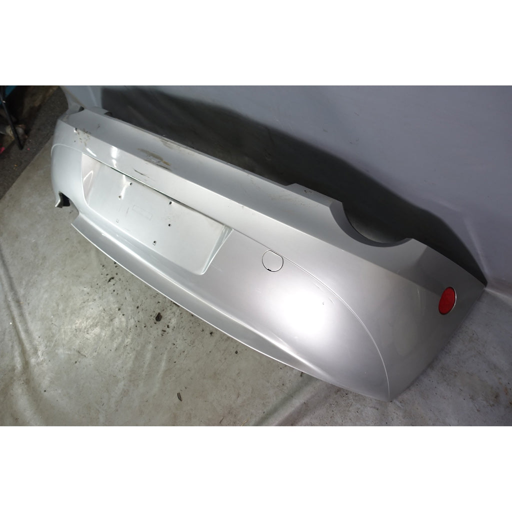 Damaged 03-05 E85 Z4 Factory Early Rear Bumper Cover Trim Titanium Silver OEM