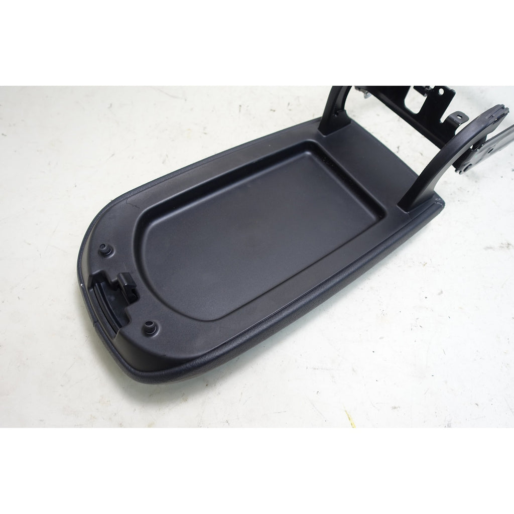 2011-2018 BMW F25 X3 F26 X4 Front Center Armrest Black Nevada Leather OEM