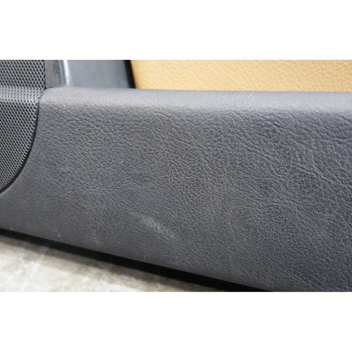 02-06 BMW E46 3-Series 2-door Right Interior Door Panel Trim Brown Leather OEM