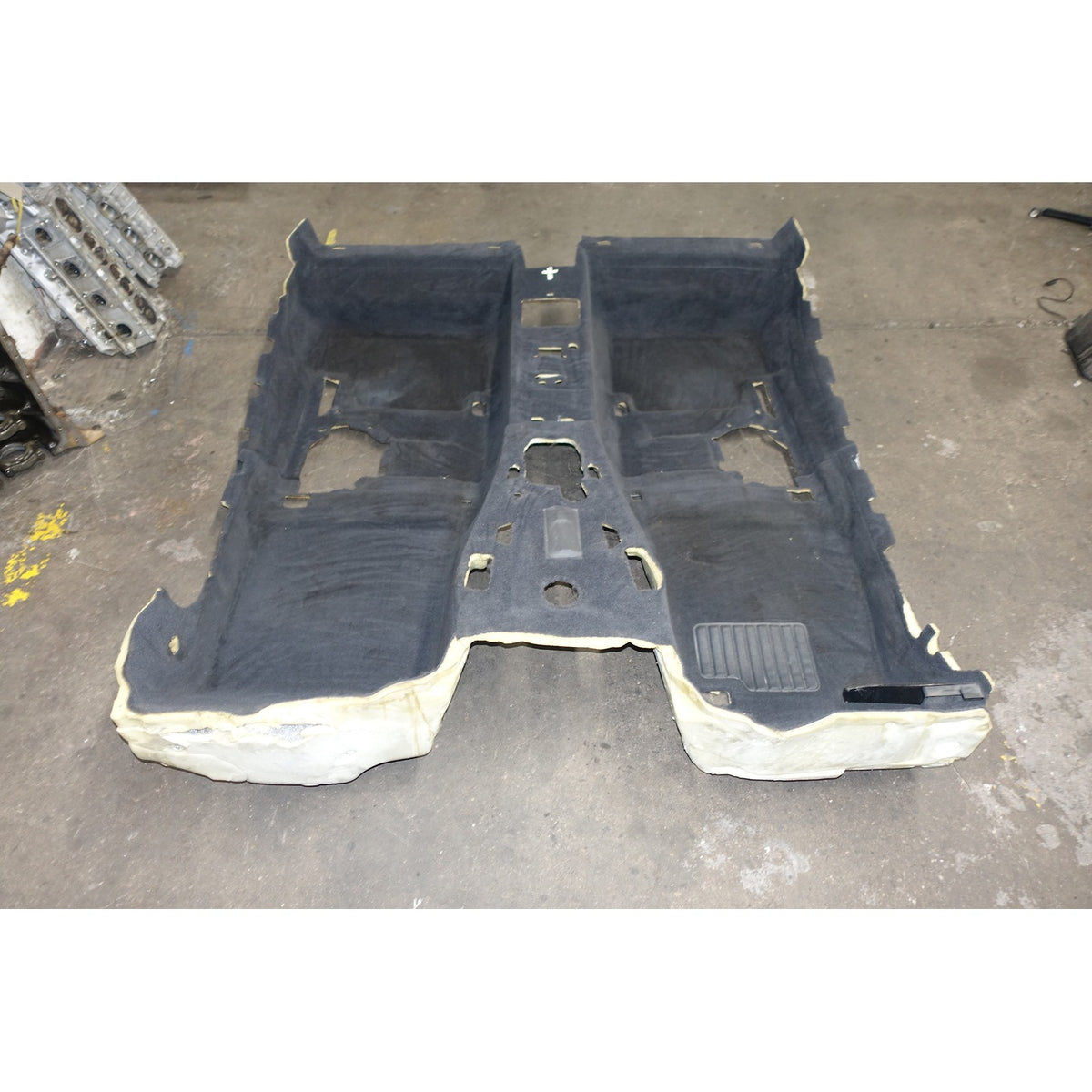 07-13 BMW E93 3-Series Convertible Factory Floor Covering Carpet Set Black OEM