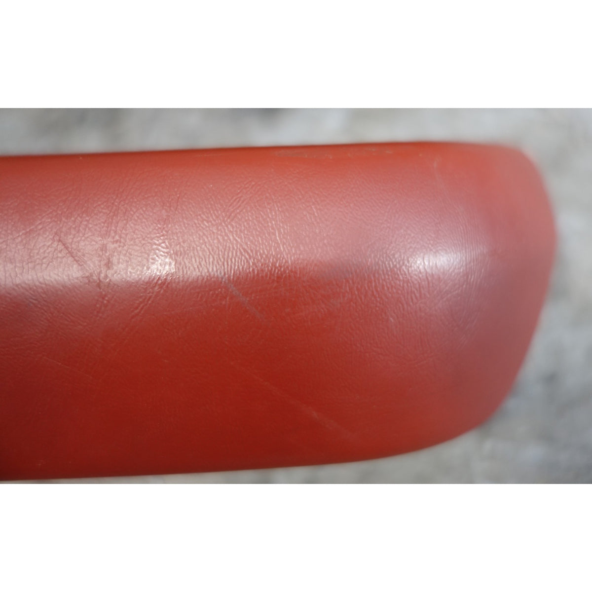 83-84 BMW E28 5-Series Rear Door Armrest Grab Handle Pair Cherry Red Leather OEM
