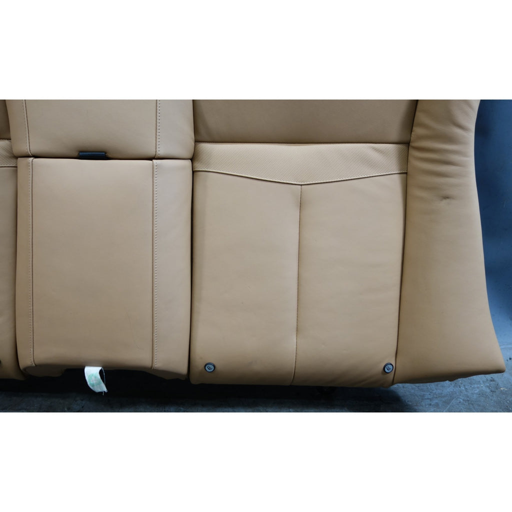 08-10 BMW E63 E64 650i Rear Seat Backrest Cushion Pad Saddle Brown Leather OEM