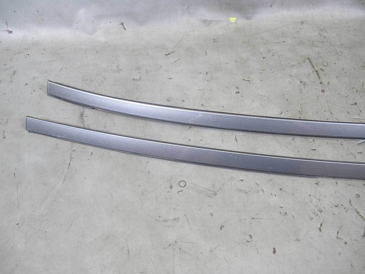 BMW E63 6-Series Coupe Exterior Gutter Roof Trim Strips Space Grey Left Right OE