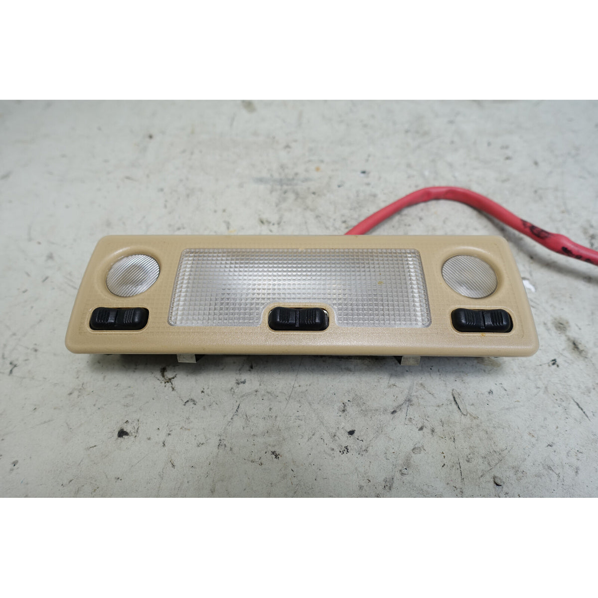 1994-1999 BMW E36 3-Series Front Ceiling Map Reading Light Sand Beige OEM