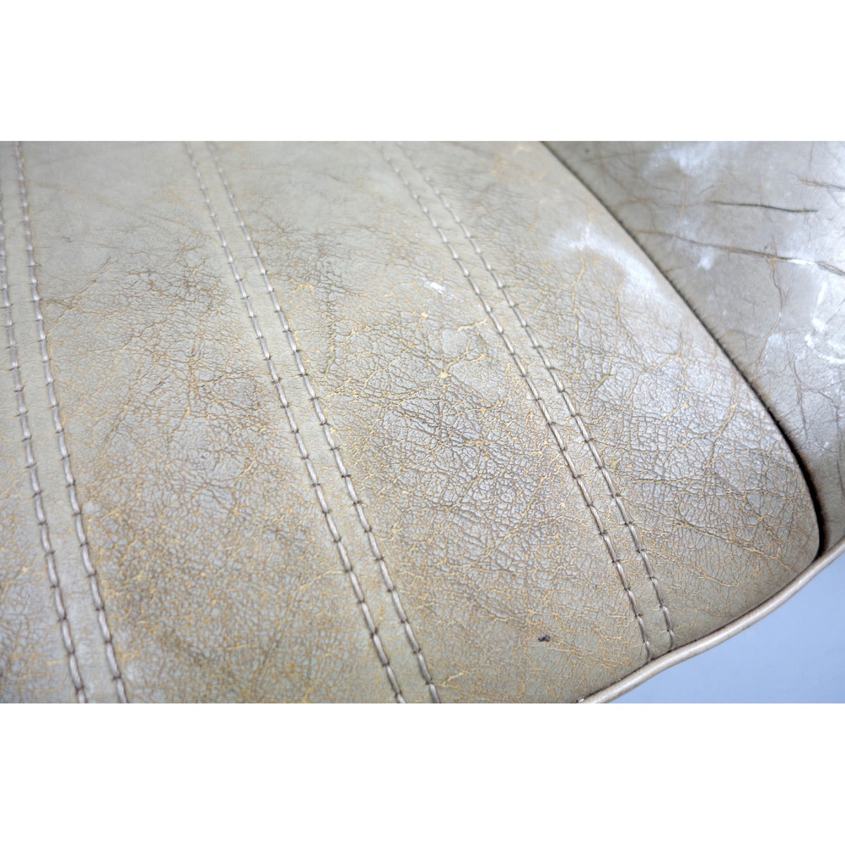 85-91 BMW E30 3-Series Coupe Sedan Front Right Seat Bottom Pearl Beige Leather