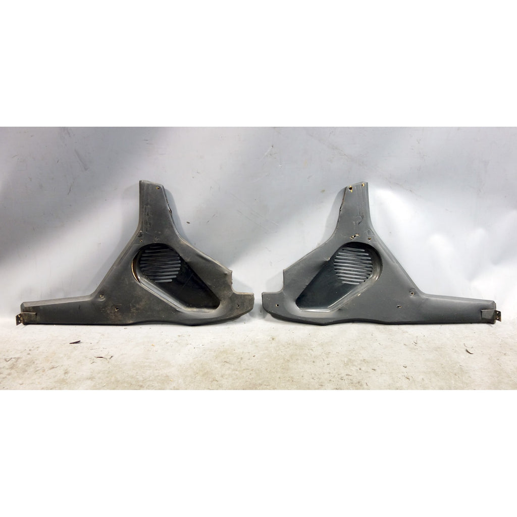 1972-1976 BMW E3 Bavaria Sedan Black Side Center Console Panels OEM