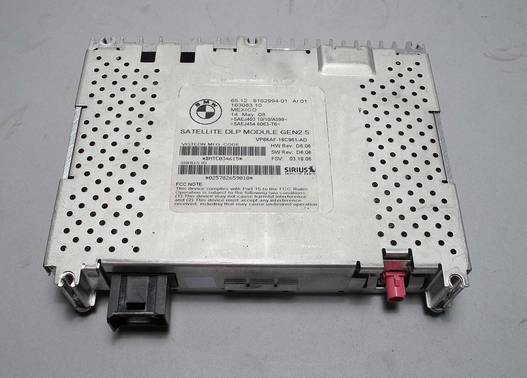 BMW 2006-2009 Satellite DLP Module Gen2.5 Sirius E60 E90 E65 E92 USED 9162994