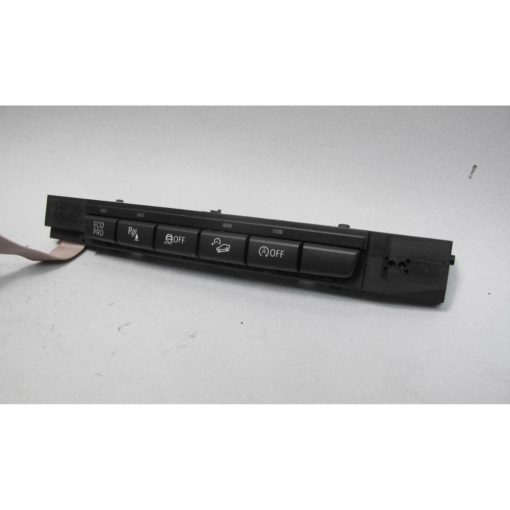 2013-2015 BMW E84 X1 SAV Front Center Console Switch Unit EcoPro Start+Stop OEM