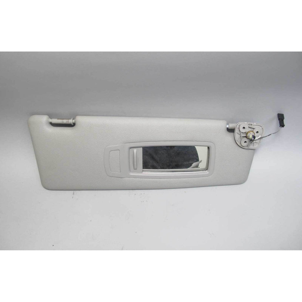 2007-2010 BMW E70 X5 SAV Right Front Passenger Sun Visor Grey Vinyl Mirror OEM