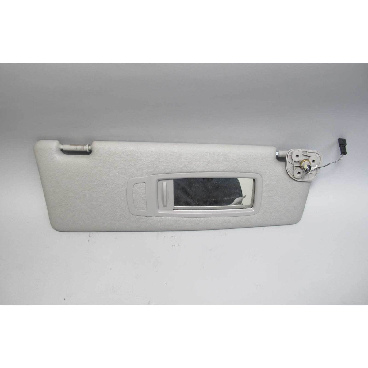 2007-2010 BMW E70 X5 SAV Right Front Passenger Sun Visor Grey Vinyl Mirror OEM