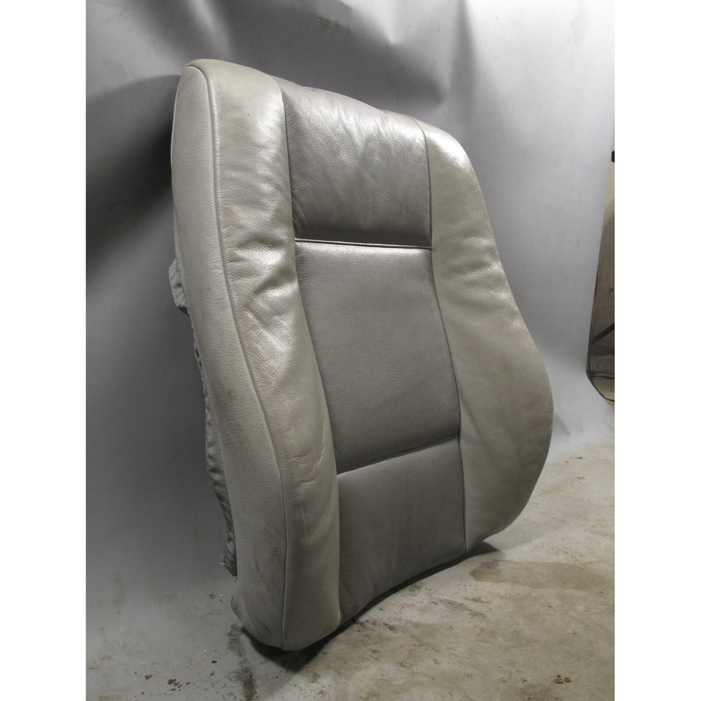 00-02 BMW E53 X5 Right Front Passenger Seat Backrest Cushion Grey Leather OEM