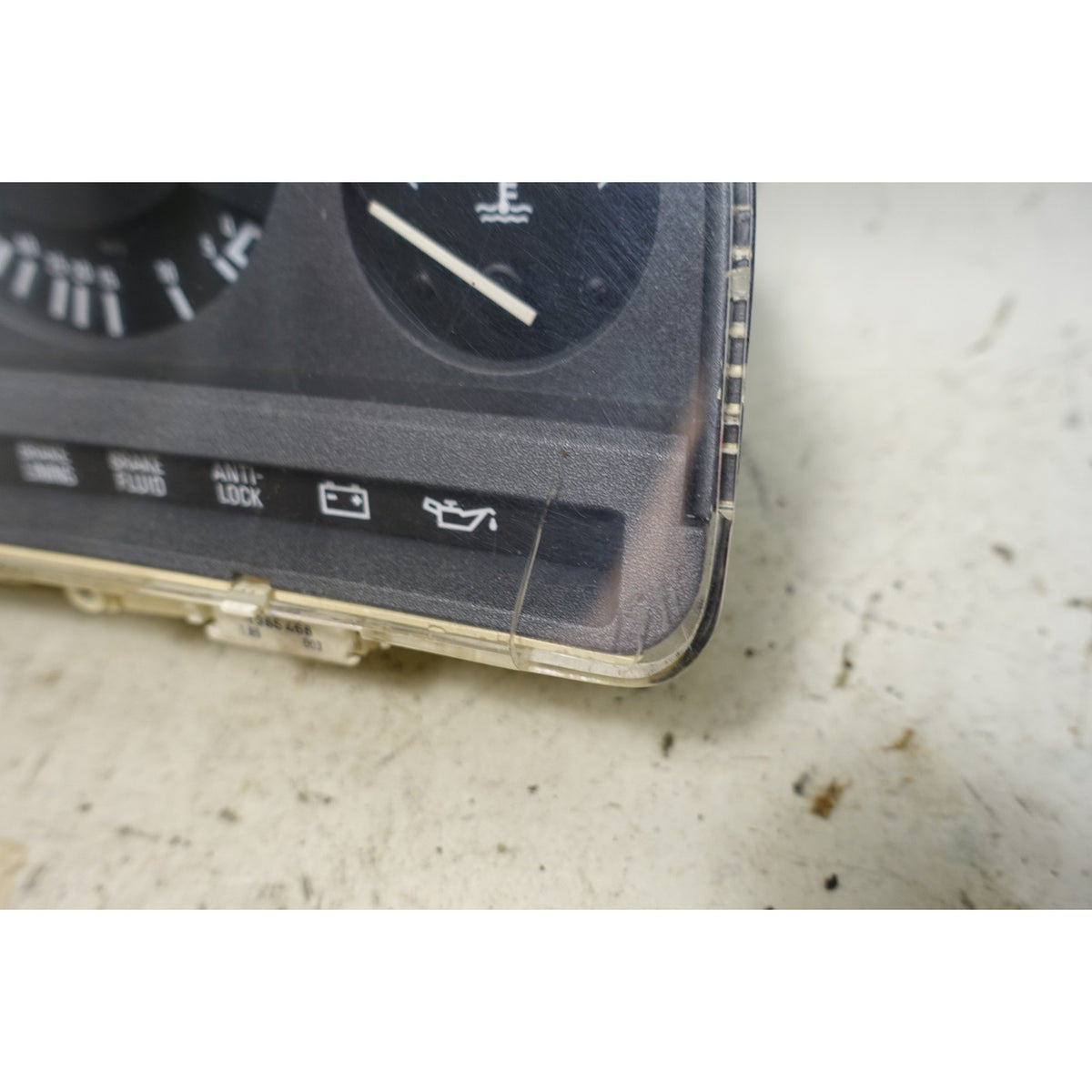 Damaged BMW E30 Instrument Cluster Speedometer Tachometer OEM 1988-1993