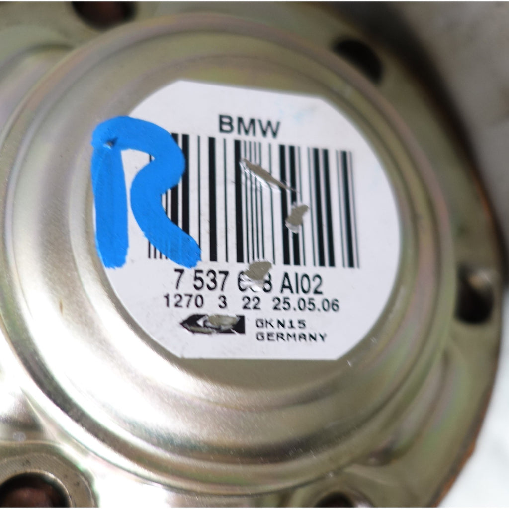 04-06 BMW E83 X3 SAV Right Rear Output Half Shaft for Manual Transmission OEM