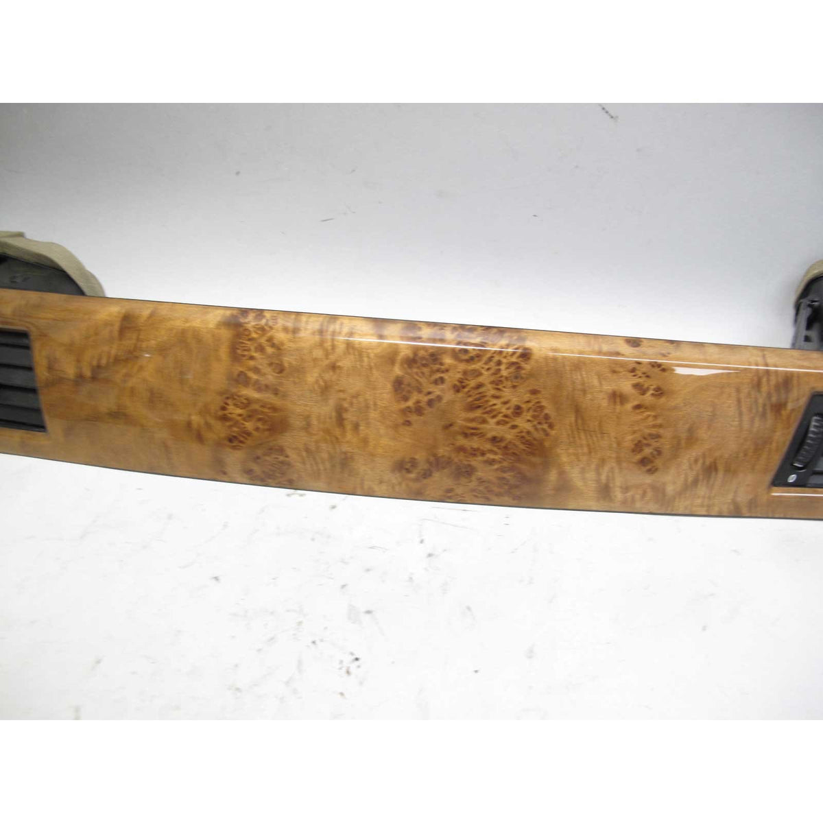 BMW E60 5-Series E61 Front Interior Dash Wood trim Pair Light Poplar w Vents OEM