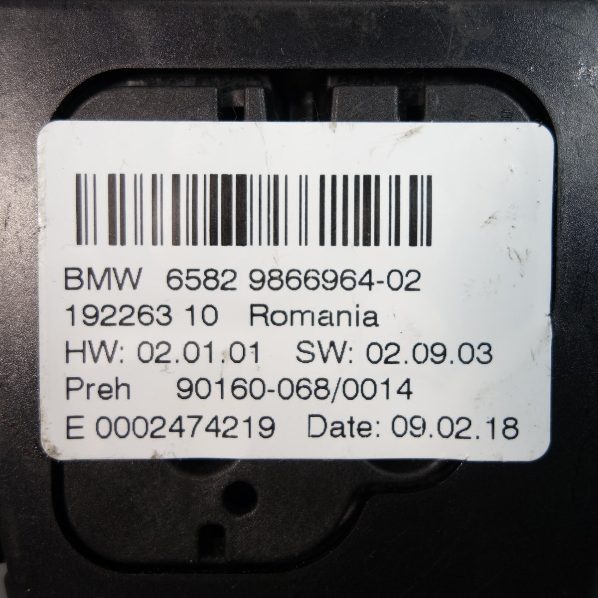 2017-2018 BMW F30 3-Series F15 X5 F22 CIC NBT Touch Controller Knob Switch OEM