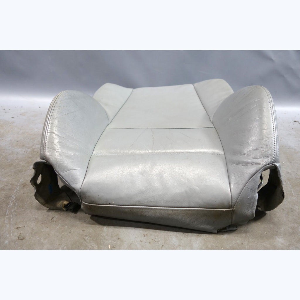 00-06 BMW E46 3-Series Vert Right Passenger Sport Seat Backrest Grey Leather OEM