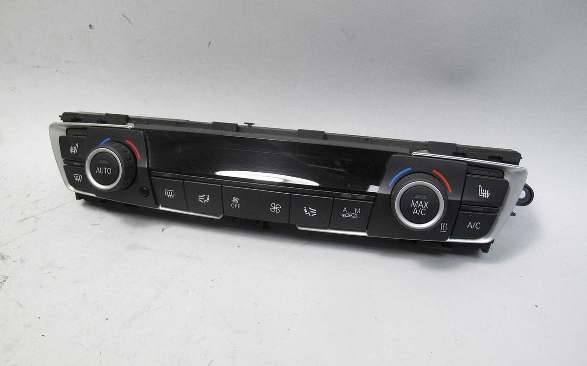 Damaged 2014 BMW F30 3-Series F22 Automatic Climate Control Interface Panel OEM