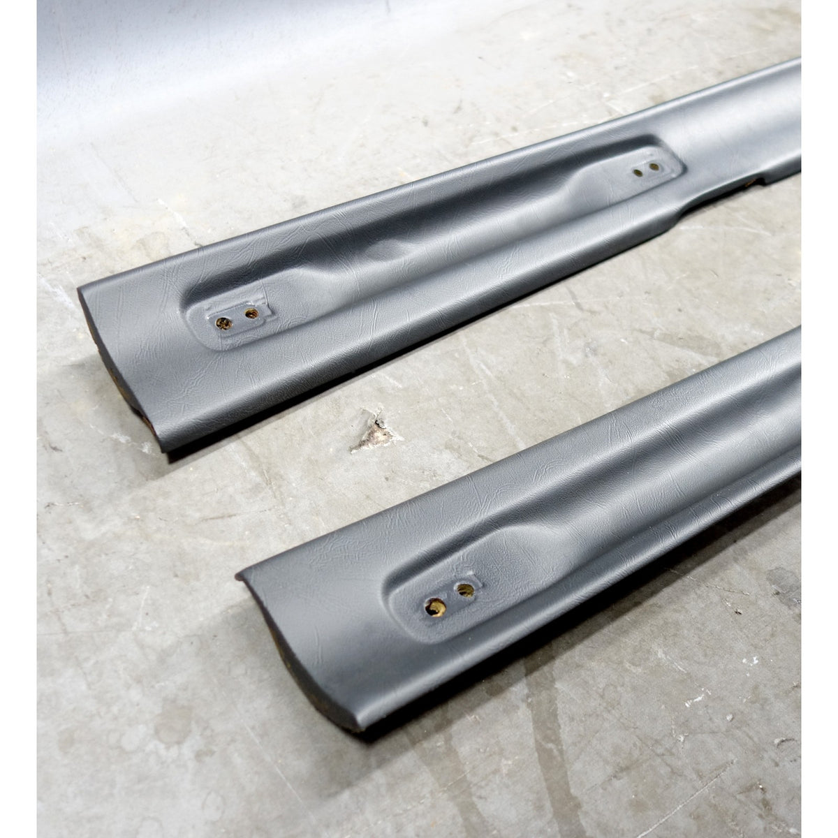 1978-1987 BMW E23 7-Series Interior Upper Headlining Cover Trim Pair Black OEM