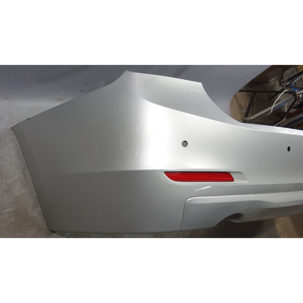 2013-2015 BMW F30 320i 328d Factory Rear Bumper Cover Trim Black 2 OE