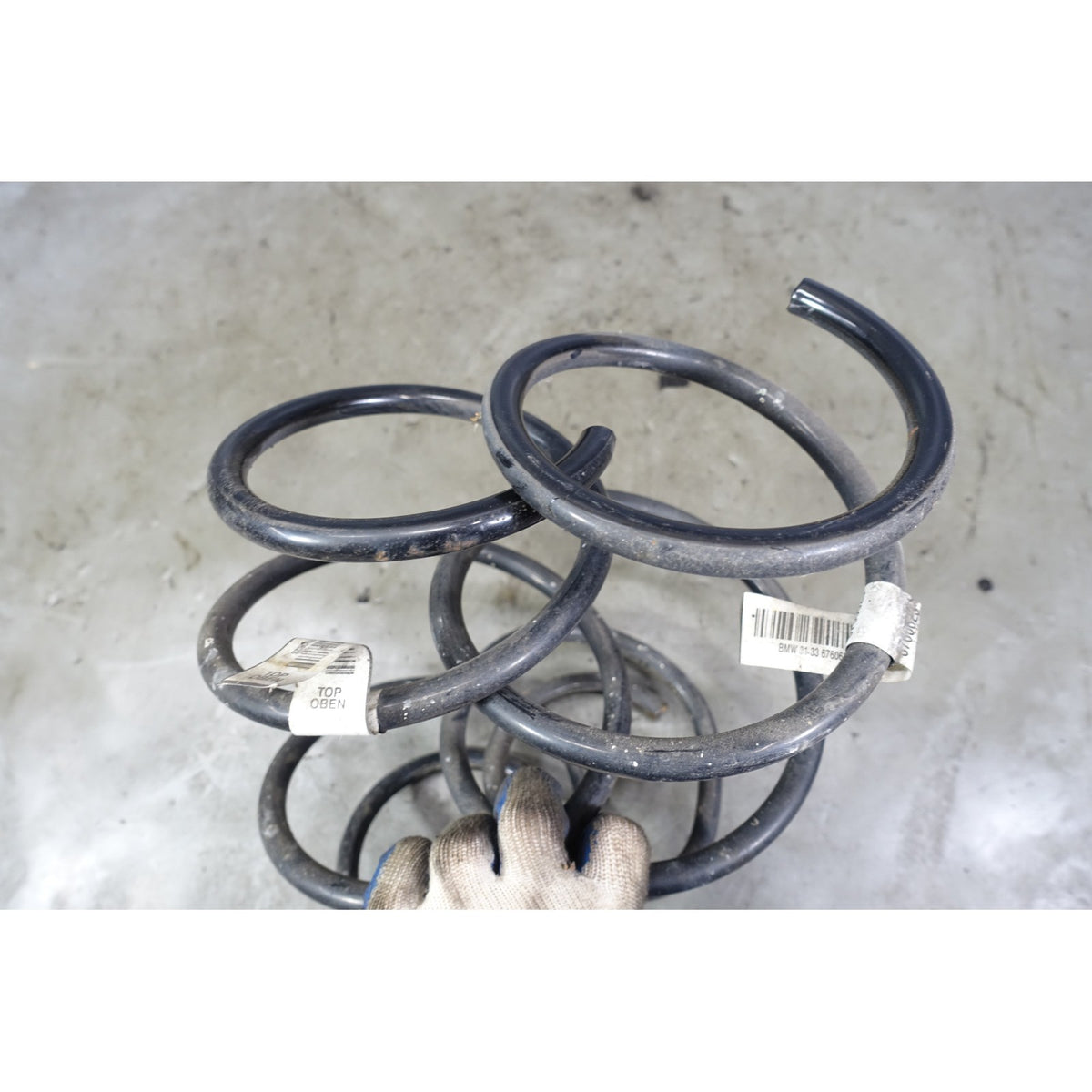 03-05 BMW Z4 E85 Roadster Front Coil Spring Pair Left Right M Sport Factory OEM