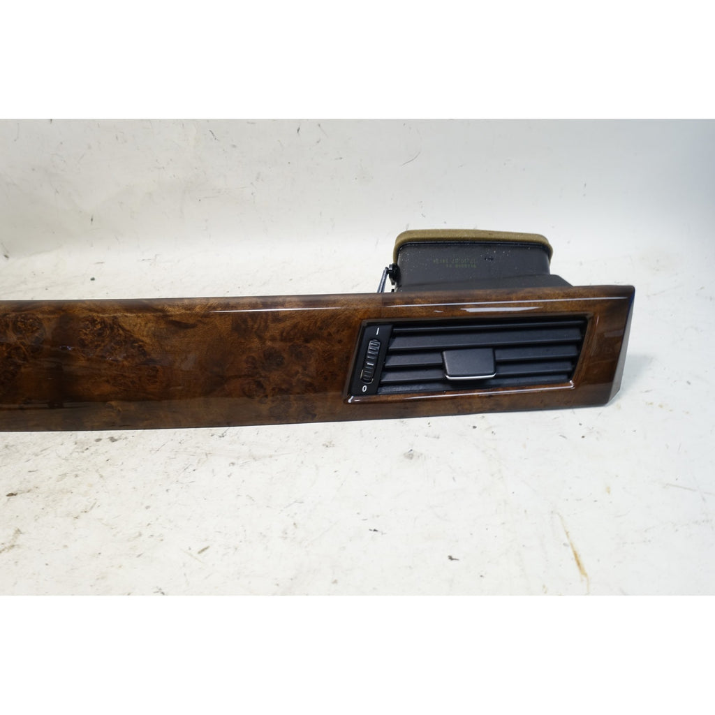 2004-2010 BMW E60 5-Series E61 Front Dashboard Wood Trim Set Dark Poplar OEM