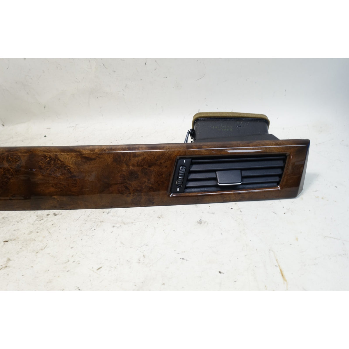 2004-2010 BMW E60 5-Series E61 Front Dashboard Wood Trim Set Dark Poplar OEM