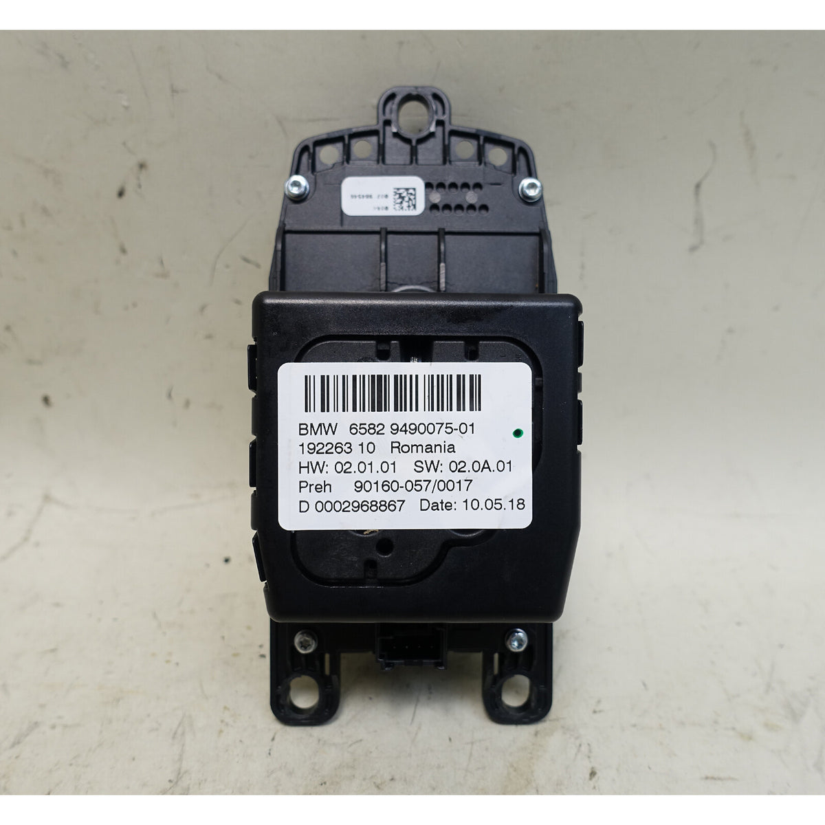 2017-2018 BMW G30 5-Series G01 NBT Evo Idrive Infotainment Controller Knob OEM
