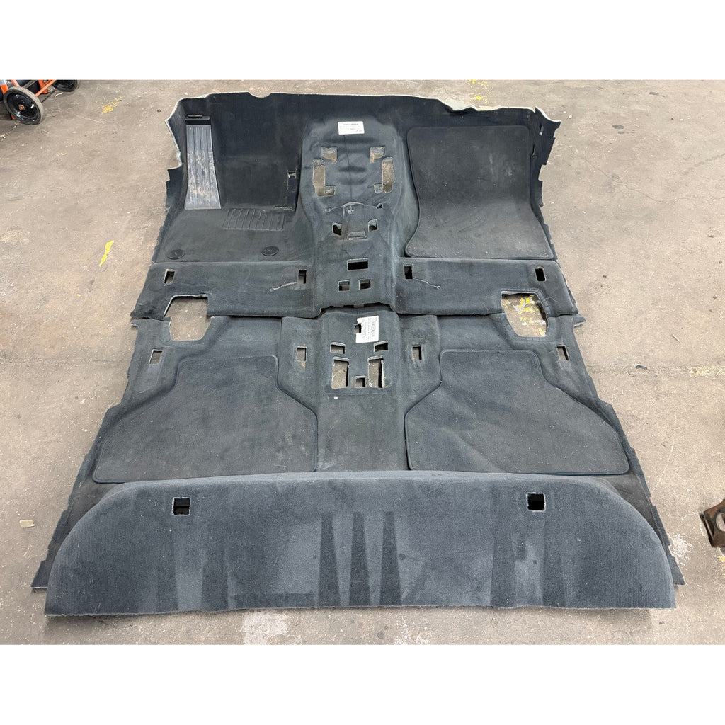 2007-2009 BMW E70 X5 Factory Interior Floor Covering Carpet Set Black OEM