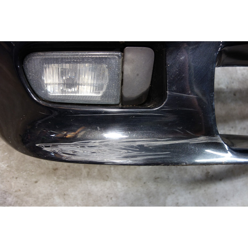 Damaged 97-02 BMW Z3 Roadster Coupe Front Bumper Cover Black Aftermarket