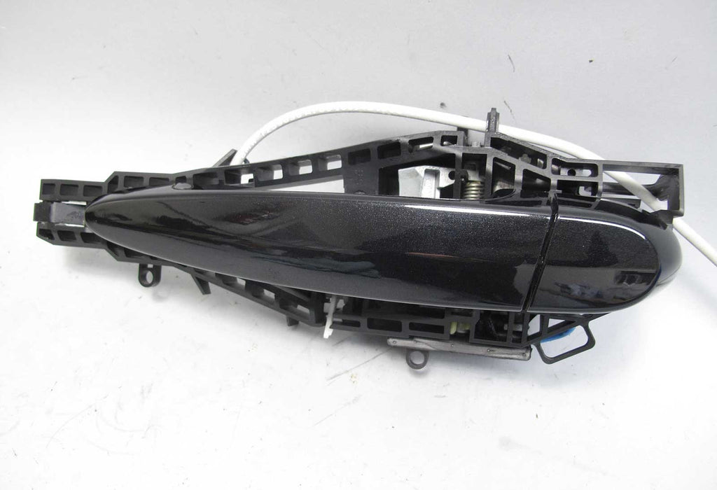 12-17 BMW F30 3-Series Left Rear Exterior Passenger Door Handle Black Sapphire