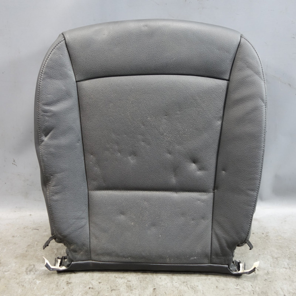 Damaged 09-16 BMW E89 Z4 Basic Left Driver Seat Bottom Cushion Black Leather OEM