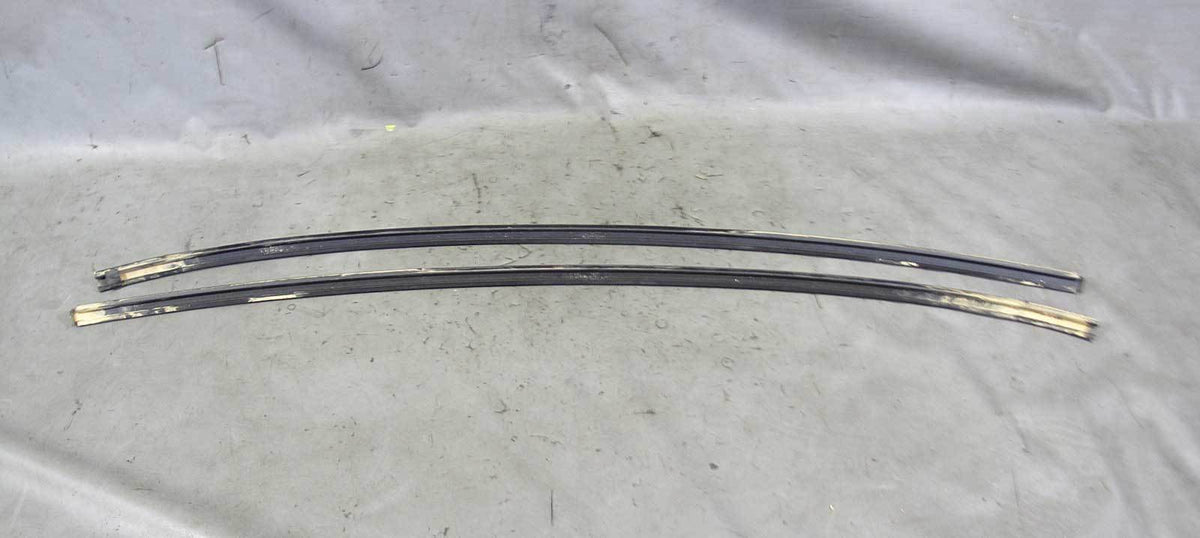 BMW E63 6-Series Coupe Exterior Gutter Roof Trim Strips Space Grey Left Right OE