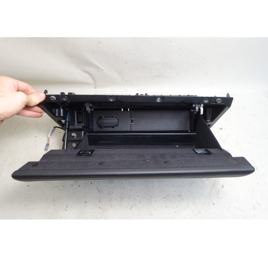 06-10 BMW E63 E64 M6 Passenger Glove Box w/ Knee Airbag Black Leather Trim OEM