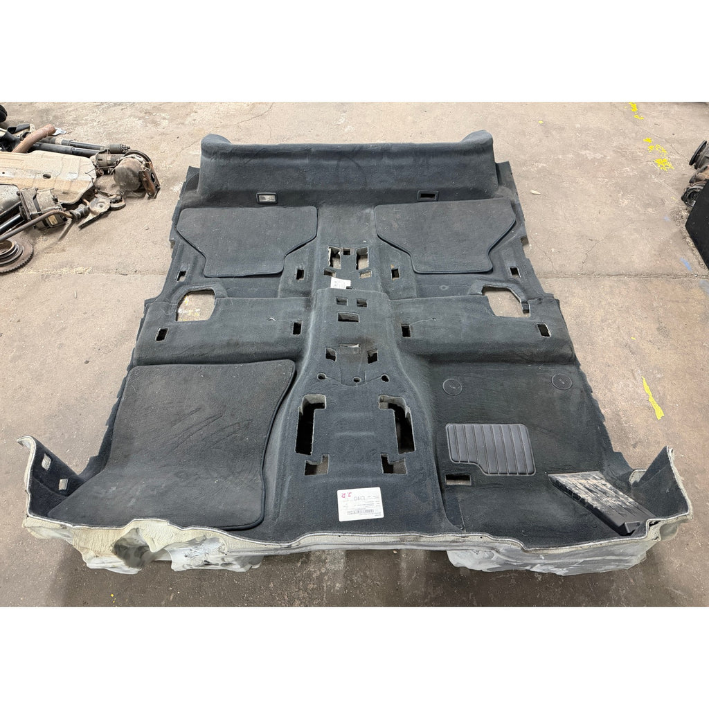 2007-2009 BMW E70 X5 Factory Interior Floor Covering Carpet Set Black OEM