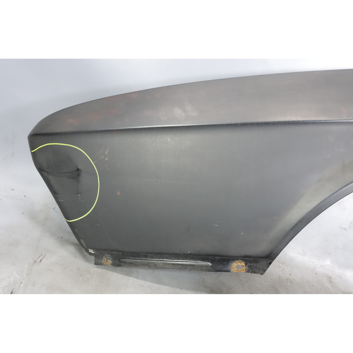1982-1988 BMW E28 5-Series Factory Left Front Fender Quarter Panel Black