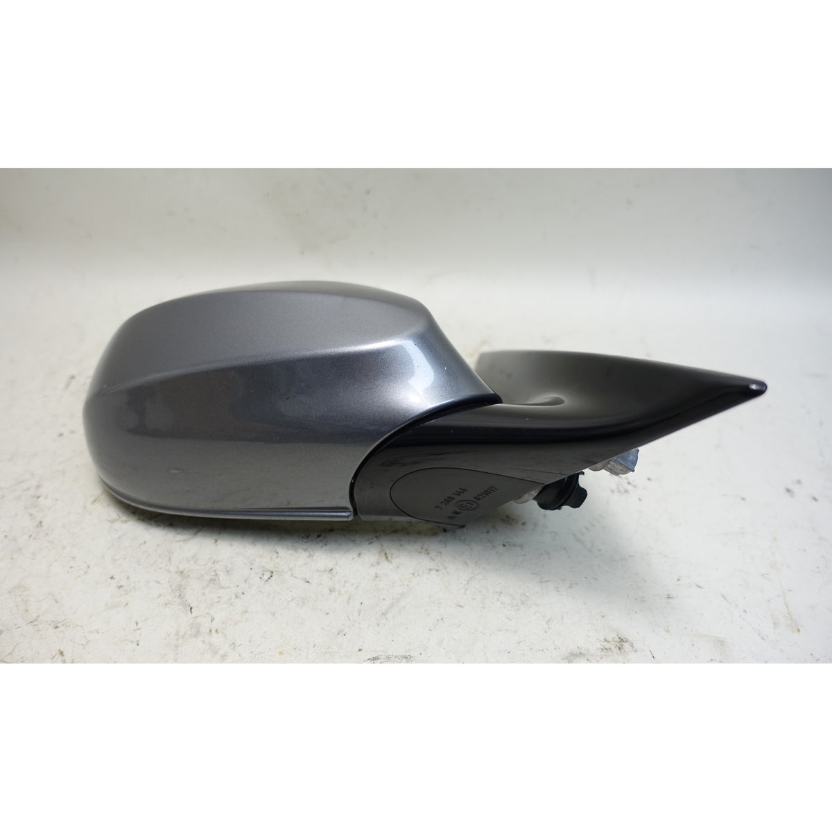 10-13 BMW E92 E93 3-Series 2dr Right Outside Folding Side Mirror Grey Gloss OEM