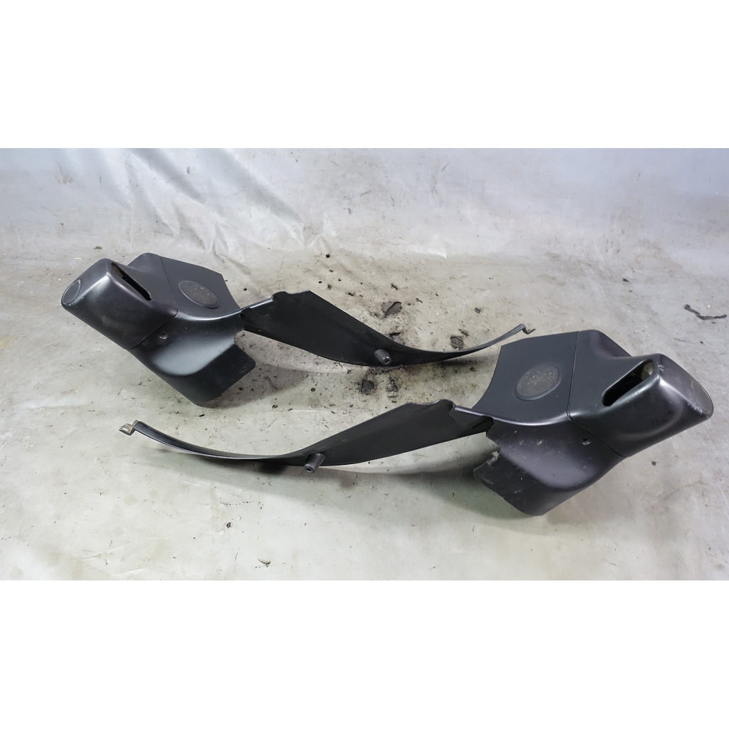 Damaged 1996-1999 BMW Z3 Roadster Rear Interior Trim Speaker Panel Pair Black OE