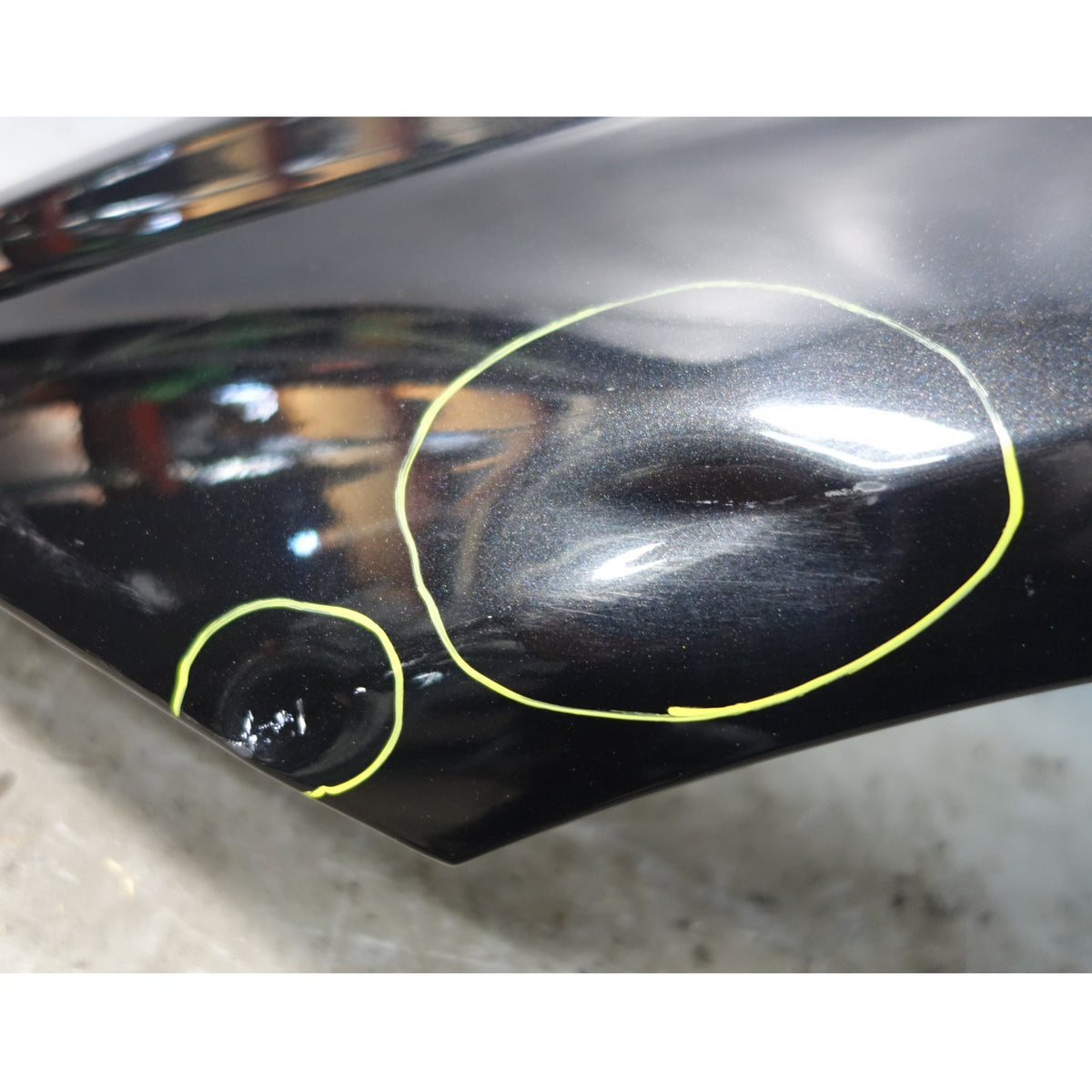 Damaged 12-19 BMW F30 3-Series F31 4dr Left Front Fender Quarter Panel Black OEM